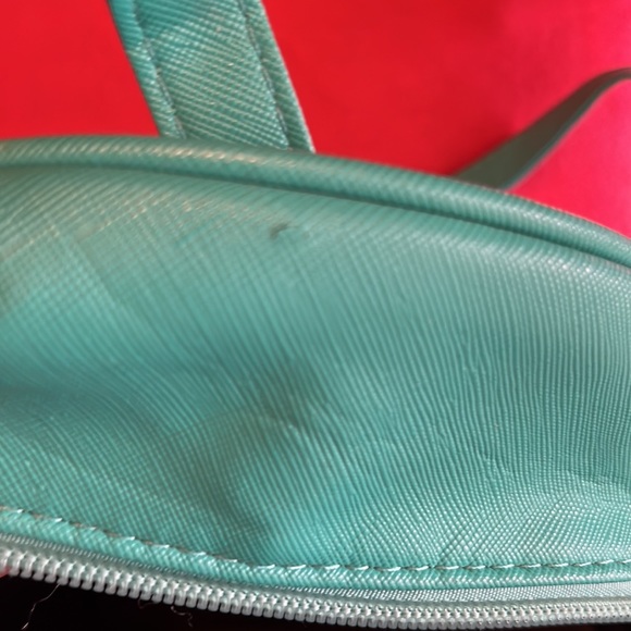 Teal mini purse / backpack - Picture 5 of 5